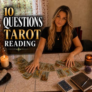 Hetzelfde uur 10 vragen Tarotlezen, liefde Carrière Levenspad Paranormale begeleiding
