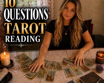 Same Hour 10 Fragen Tarot Legung, Liebe Karriere Lebensweg Psychische Anleitung