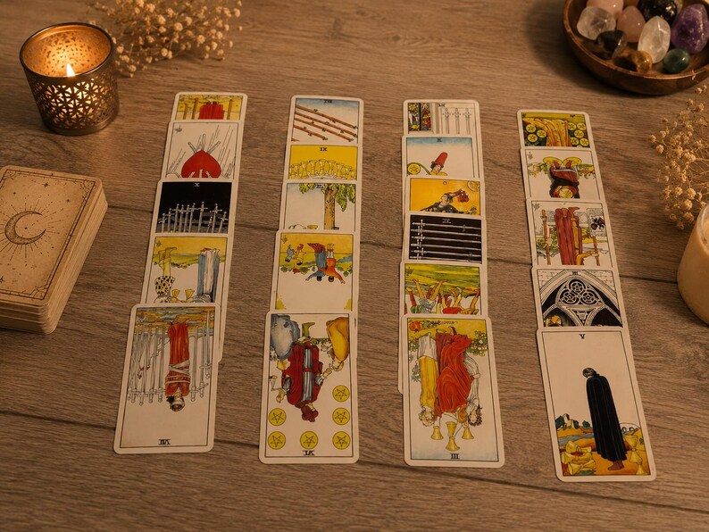 Woman holding tarot cards with bold text Future Spouse Reading, marriage destiny, future love prediction, soulmate insight and romantic destiny tarot reading