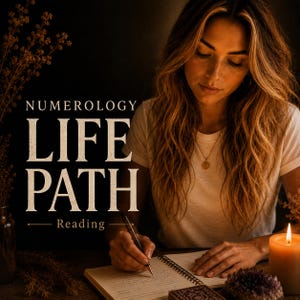 Personlig numerologiläsning, livsstigsnummer, själslig mening, kärlek, karriärinsikt