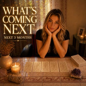 Next 3 Months Psychic Reading, Love Career Future Predictions, Personalized Intuitive Reading