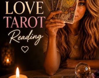 Lettura dei tarocchi sull'amore in un'ora, chiarezza sulla relazione, sentimenti e previsioni per il futuro in amore.