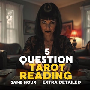 Same Hour 5 Question Tarot Reading | Psychic Predictions, Clairvoyant Insight, Love and Relationship Guidance
