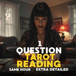 Same Hour  Same Day 1 Question Tarot Reading, Fast Tarot Reading Accurate Psychic Insights, One Question Reading, Psychic Tarot Reading