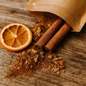 秋のシマーポットキット | 天然ドライフルーツ＆スパイスのホームフレグランス | コンロで使える心地よい秋のドライポプリ