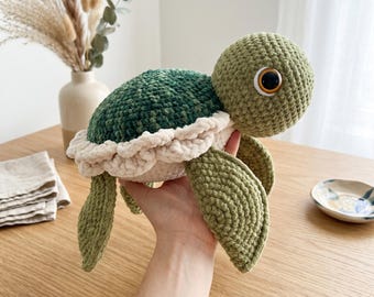 Schema per tartaruga all'uncinetto: Amigurumi per principianti, cestino di Pasqua giocattolo, mini tartaruga all'uncinetto, schema in PDF da scaricare, amigurumi per principianti