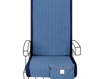 Cubierta de asiento de avión / Franja de ferrocarril de NiceSeats