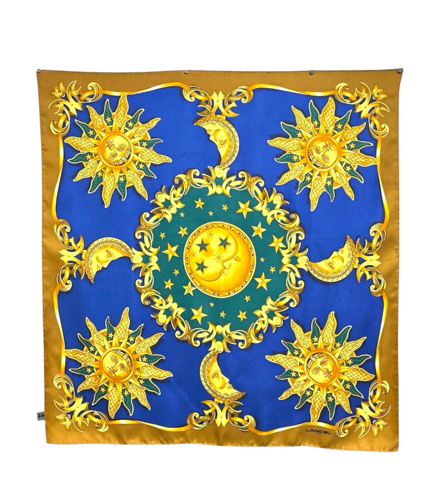 Zodiac silk scarf - Etsy 日本
