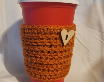 Crochet cup cozy - cup cozy - knitted cup cozy - knitted cup sleeve - knitted cup sleeve - knitted mug sleeve - coffee sleeve - coffee cozy