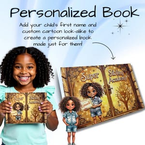 Personalized Big Brother/Sister Book: Super Sibling Academy Keepsake