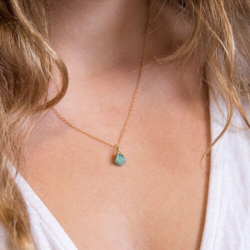 Dainty Rock Necklace
