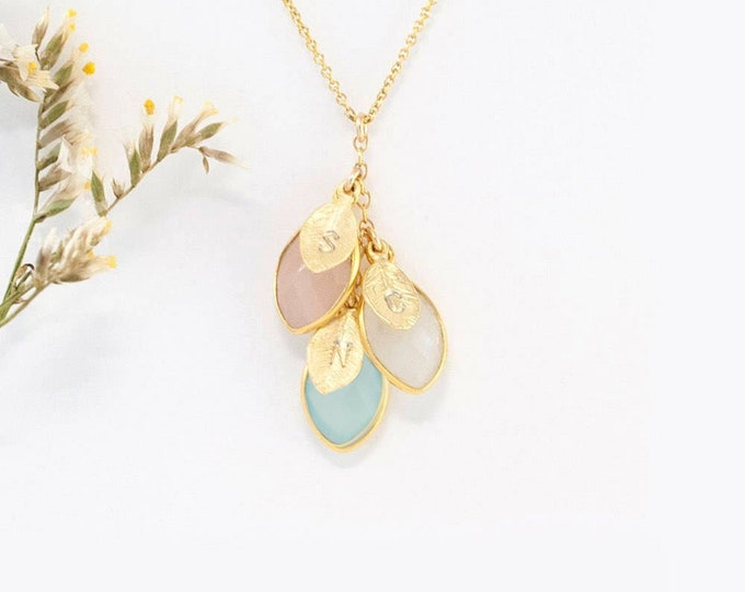 Custom Personalized Necklaces Two-Row Name Necklace Pendant Christmas Gift