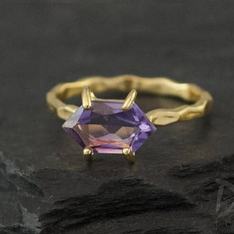 Amethyst february birthstone ring best sale
