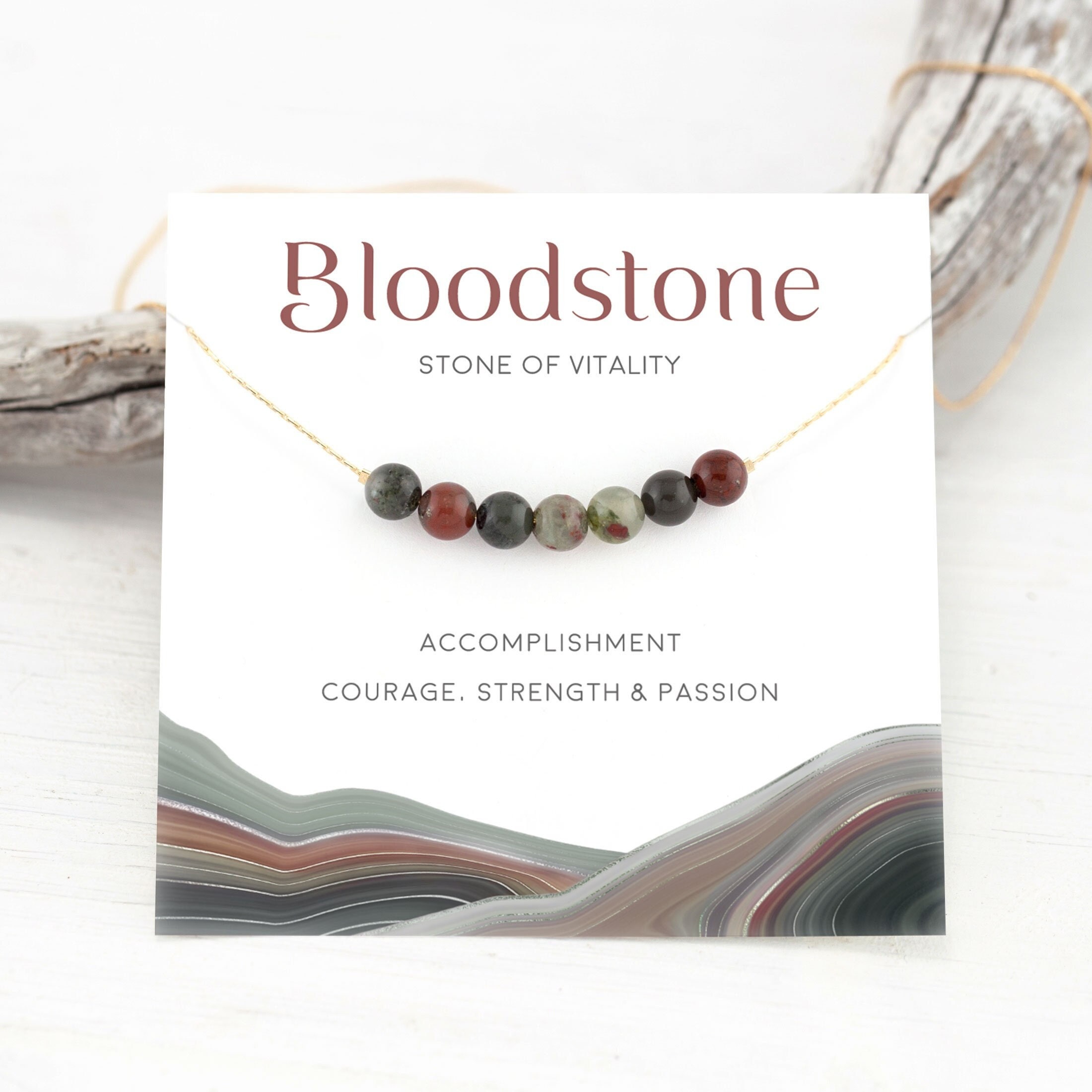 Stunning Vintage Bloodstone Ring – St. Eloi