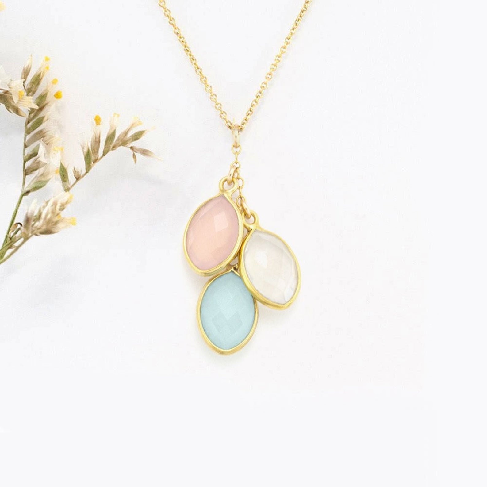 Custom Raw Birthstone Necklace | Jewelry | Uncommon Goods