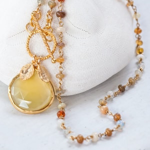 Ethiopian Opal Necklace, October Birthstone Necklace, Stamped Initial Personalized Necklace, Gold Toggle Necklace, Beaded Layering Chain