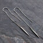 Silver Threader Earrings
