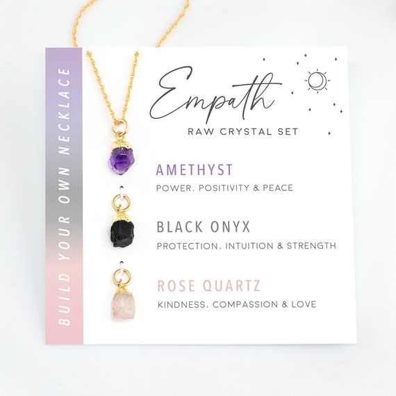 Empath crystal shop necklace