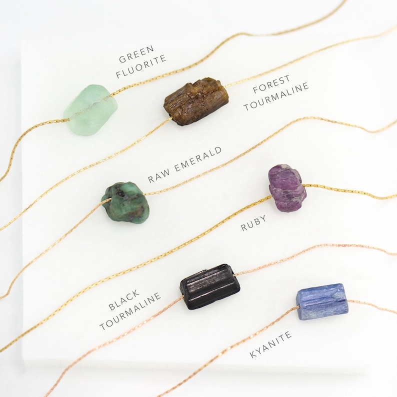 Raw Crystal Necklace Rose Quartz Carnelian Crystal Necklace Etsy