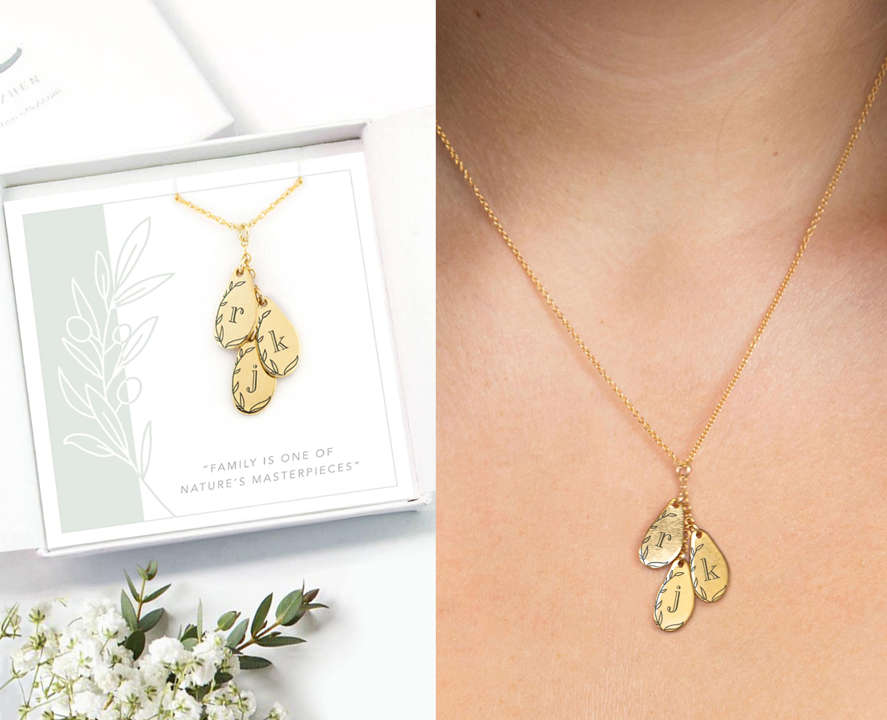 The Initial Necklace + Bracelet Collection - Lulu + Belle Jewellery