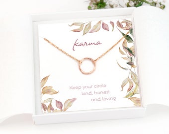 Elk & Bloom Collana Da Donna In Oro 18 Carati Con Cerchio Aperto In Oro - Foto 9