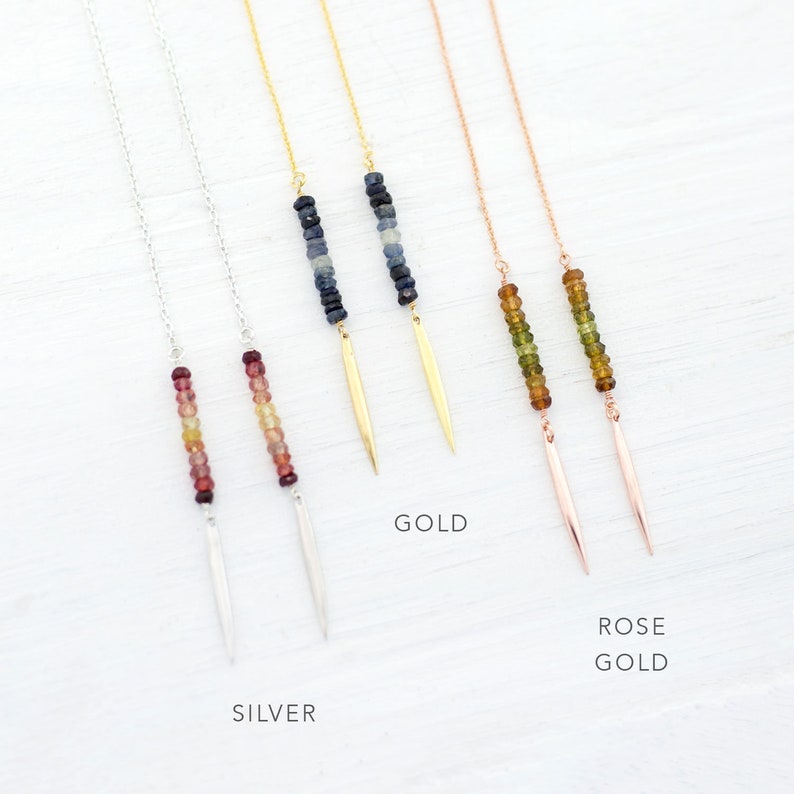 Smokey Quartz Cone Earrings main image 1