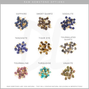 Raw Diamond Earrings, April Birthstone Threader Earrings, Raw Herkimer Diamond Ear Threader, Minimalist Earrings, Bridesmaid Gift, TH-N image 5