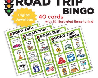 Road Trip Bingo
