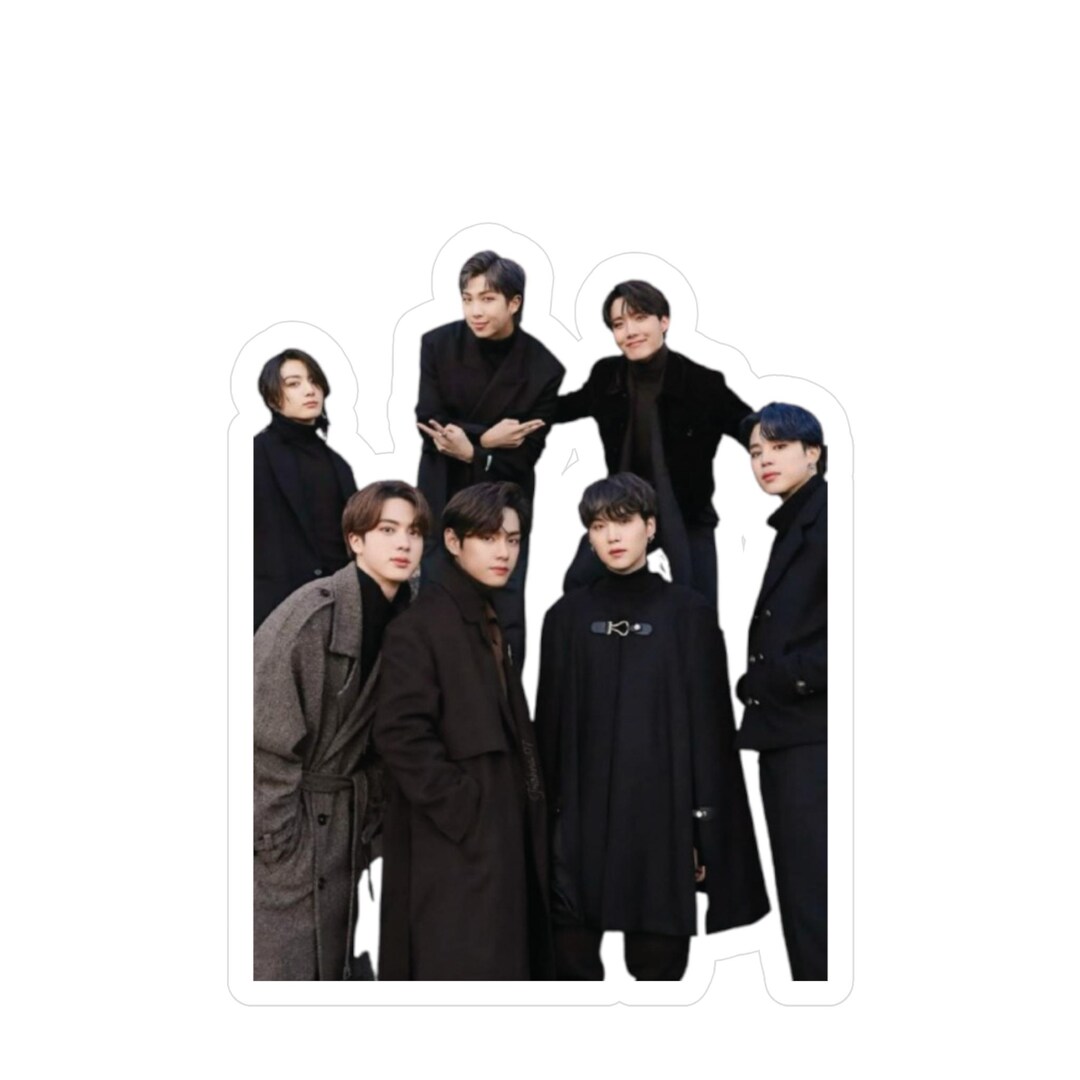 BTS Sticker Decal, Kpop Scrapbook Decor, Laptop Accessories, Hydro ...