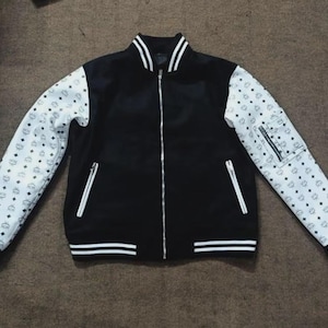 MCM Leather Jacket, MCM Motorcycle Cowhide Leather Jacket, Moto Jacket, MCM Bomber Leather Jacket ,Casual Leather Jacket, Gift for Him /Her