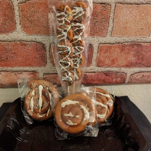 Decorative Faux Cinnamon Rolls and Sticks