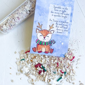 Reindeer Food, Reindeer Bait, Gift for Kids, Christmas Eve Tradition Gift