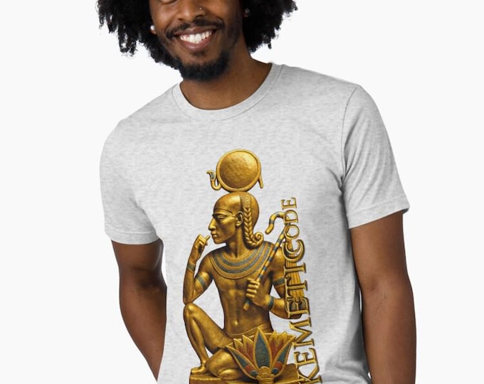 Kemetic Code Tri-blend T-Shirt
