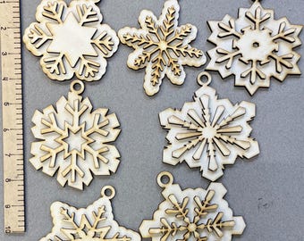 DIY Snowflake Ornament Bundle Set