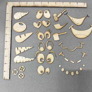 Snowman Face Assortment