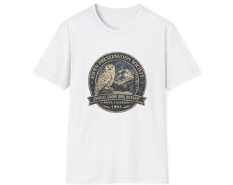 Aspen Preservation Society Owl Logo T-Shirt | Mountain Wildlife Tee