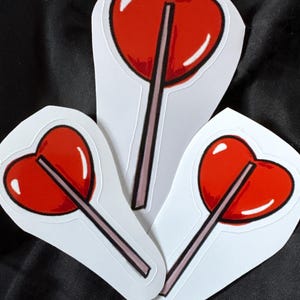 süßer lollipop süßigkeit aufkleber hand gezeichnete original kunstwerk selbstgemacht gedruckt und niedlich pop prinzessin süß kunst