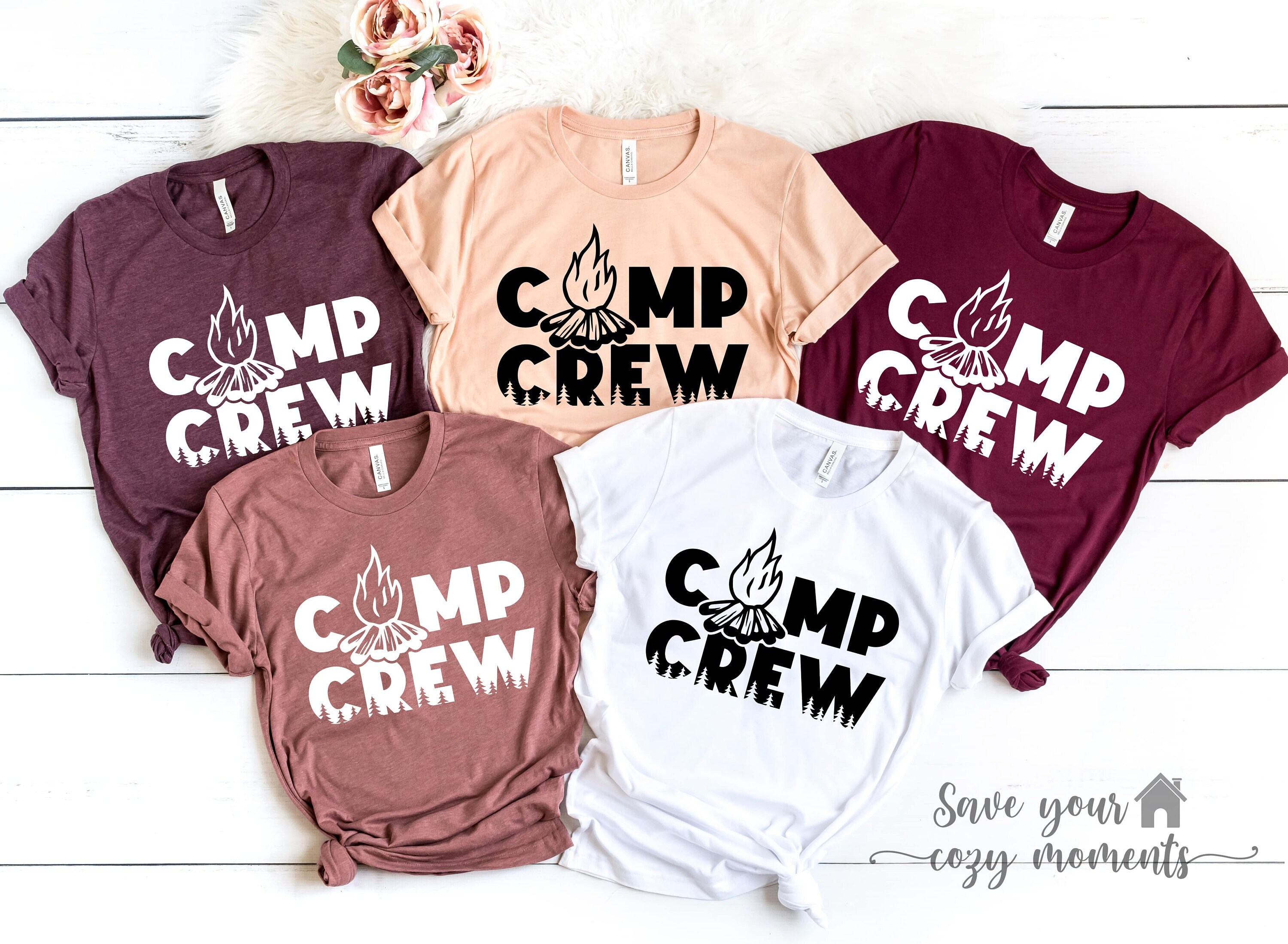 Camping Crew Shirt Family Camping Gift 