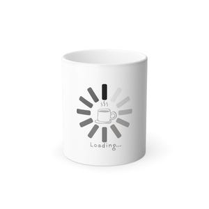 Laddar ikonen Kaffemugg 340 ml | Färgomvandlande värmekänslig mugg