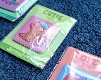 Dinosaurier-Kühlschrankmagnete - handmade, KEINE KI - Spinosaurus, Parasaurolophus, Carnotaurus