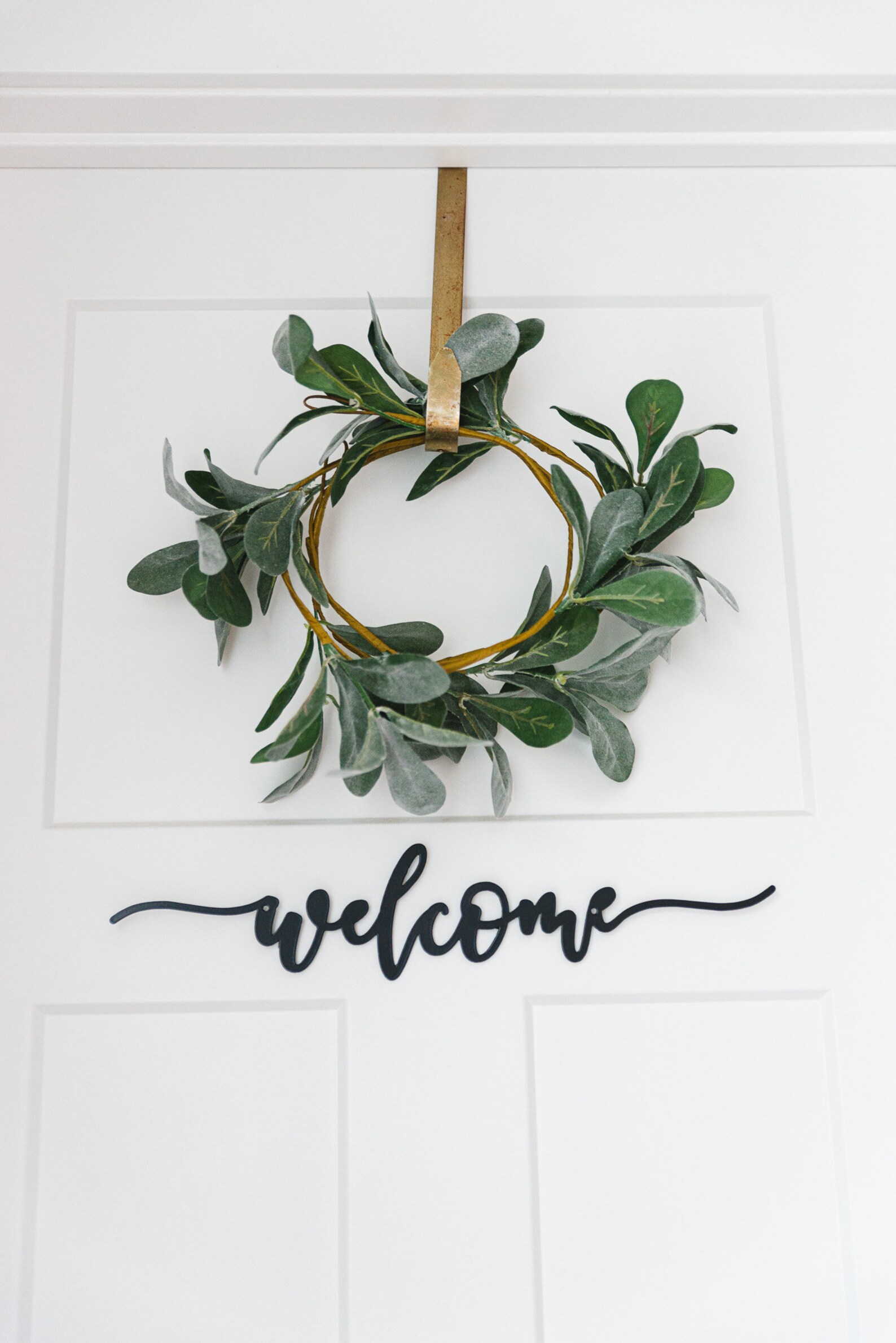 Welcome Sign Custom Metal Sign Housewarming Gift Entryway - Etsy