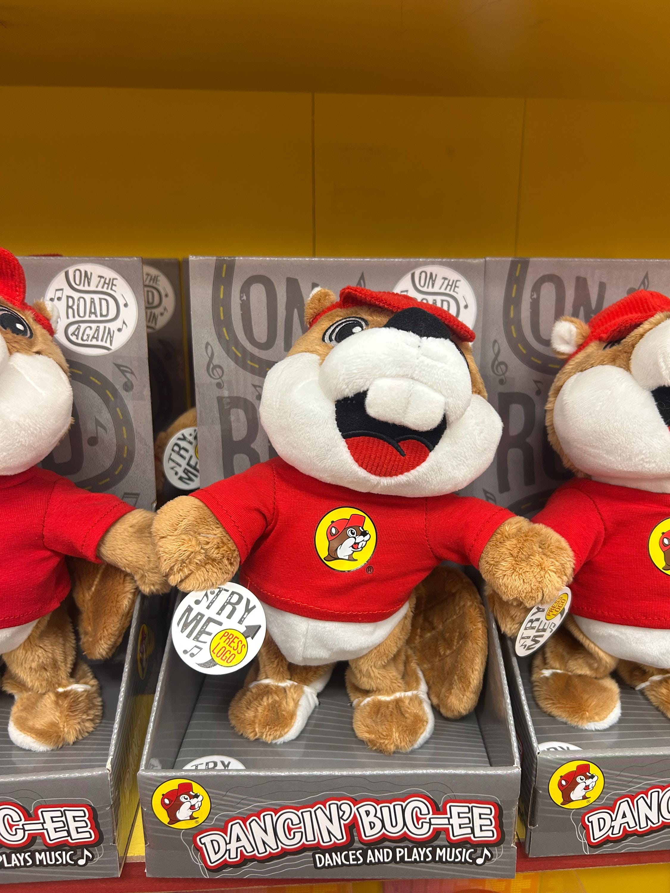 Buc-ee's Dancing & Singing Plush – Dancin' Buc-ee Toy With Music