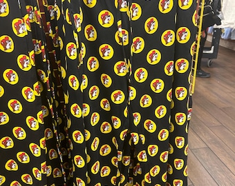 Bucees Lounge Pants – Soft Unisex Pajama Bottoms with All-Over Buc-ee’s Print (Comfy up to XL)