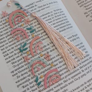 Handmade Bookmark with Tassel – Original Gift for Book Fans