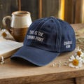 Charlie Kirk Hat "This Is The Turning Point Quote" Embroidered Hat, Patriotic Hat, Political Statement Hat, Activist Hat, Pray for Charlie product logo