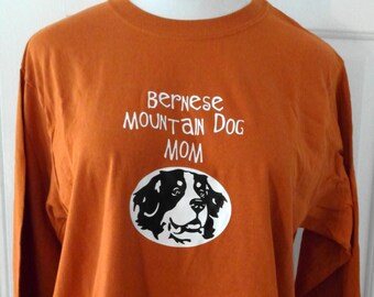 30% OFF Bernese Mountain Dog Mom Long sleeve t-shirt-L