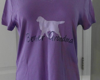 50% OFF Berner Grandma T-Shirt in Purple-XL