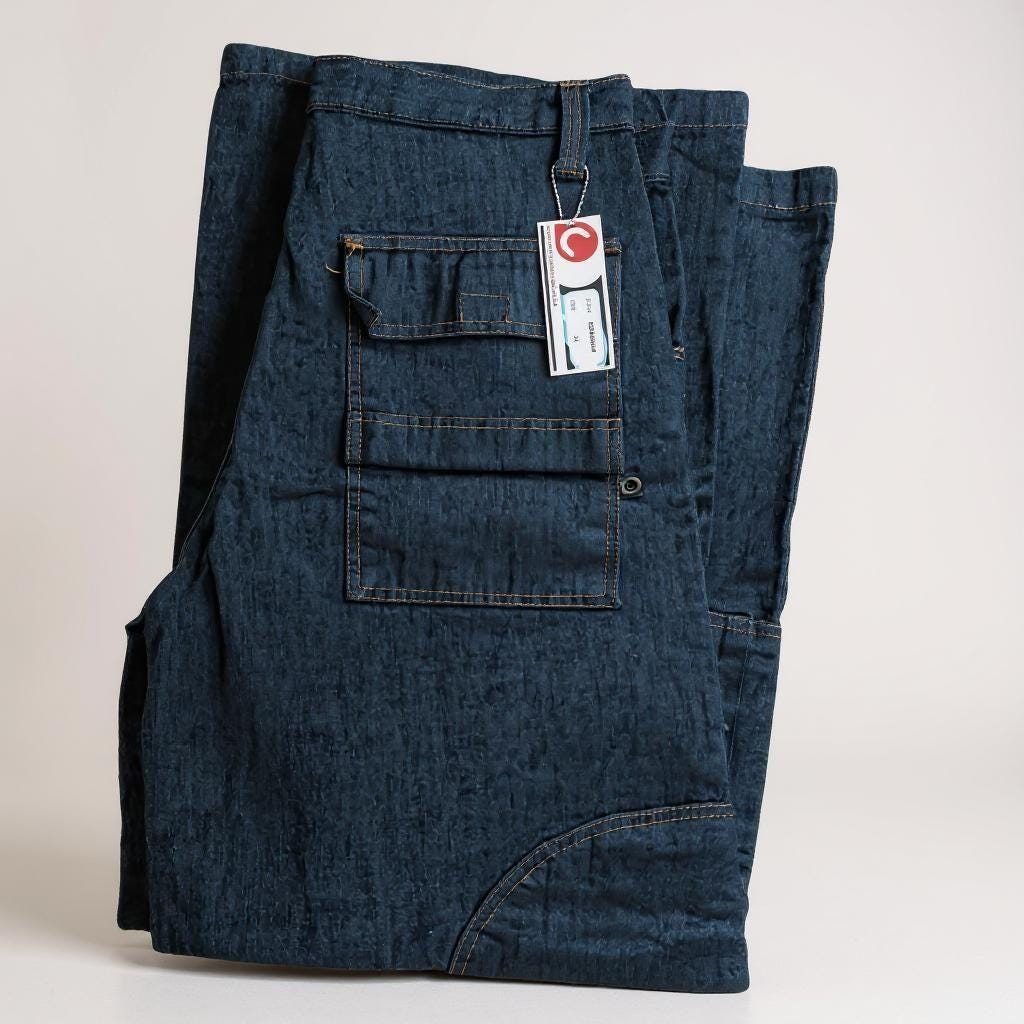 【専用】criminal damage カーゴパンツ y2k Deadstock Y2K Criminal Damage Ultra Wide-leg Flared Cargo Jeans 34