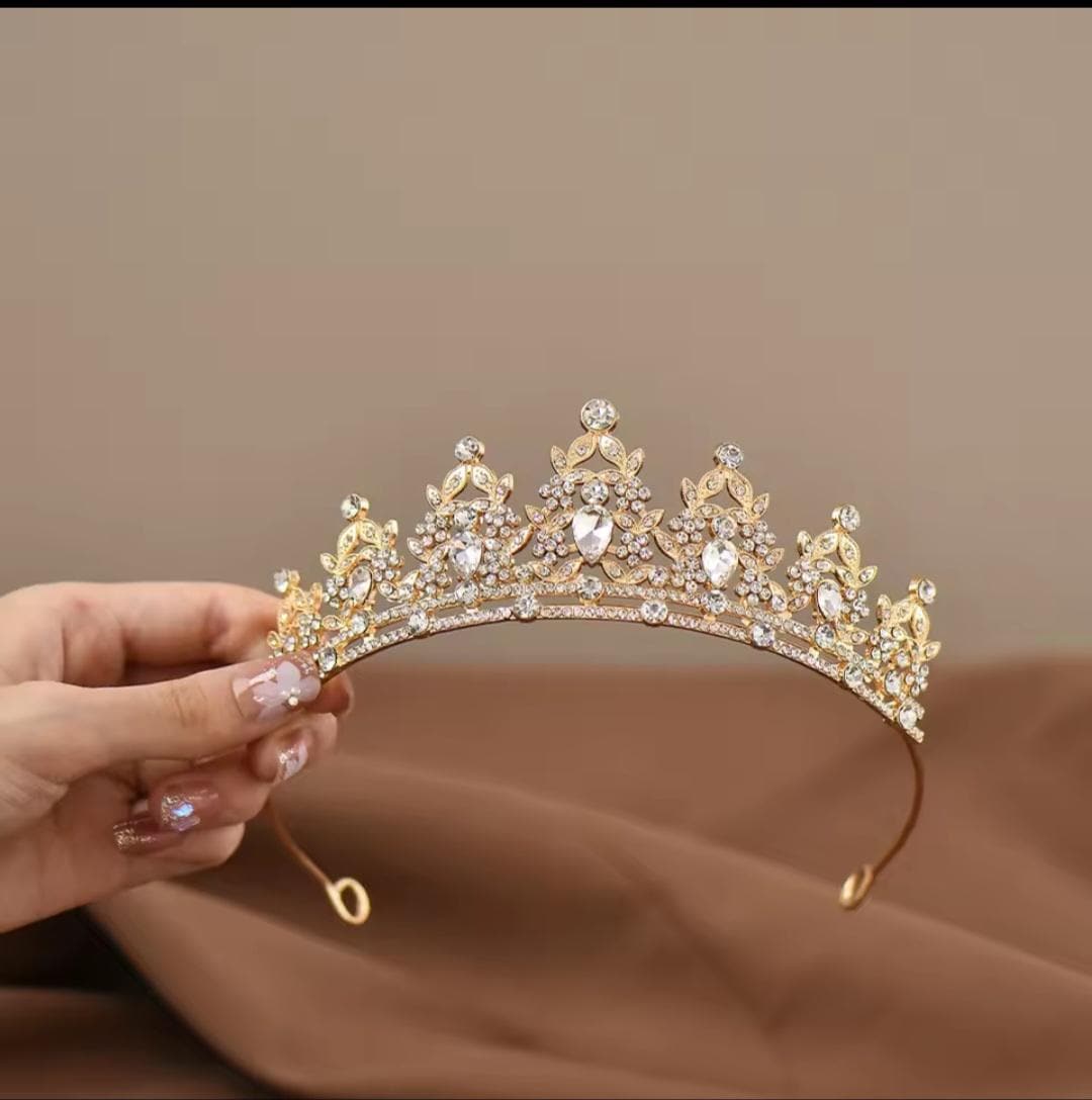 Gold Tiara - Etsy