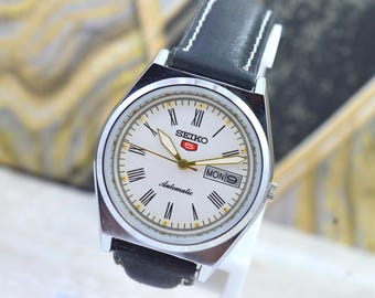 【SEIKO】セイコー 5スポーツ 腕時計 ヴィンテージ メンズ Bloom and Time PH | 𝐑𝐚𝐫𝐞 𝐕𝐢𝐧𝐭𝐚𝐠𝐞 1995 𝐒𝐞𝐢𝐤𝐨